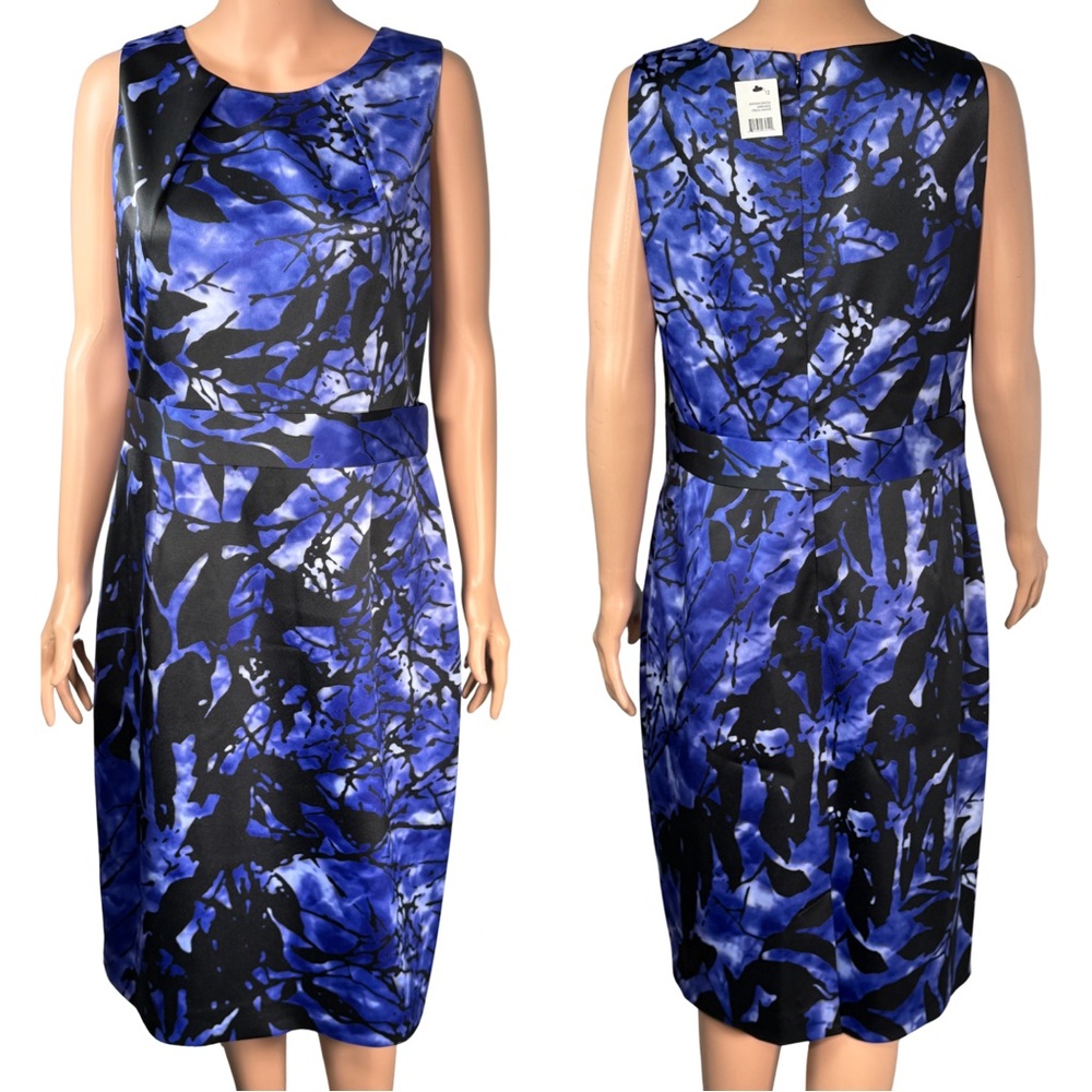 NWT Tahari Shovan Fresh‎ Water Cocktail Dress - Size 12